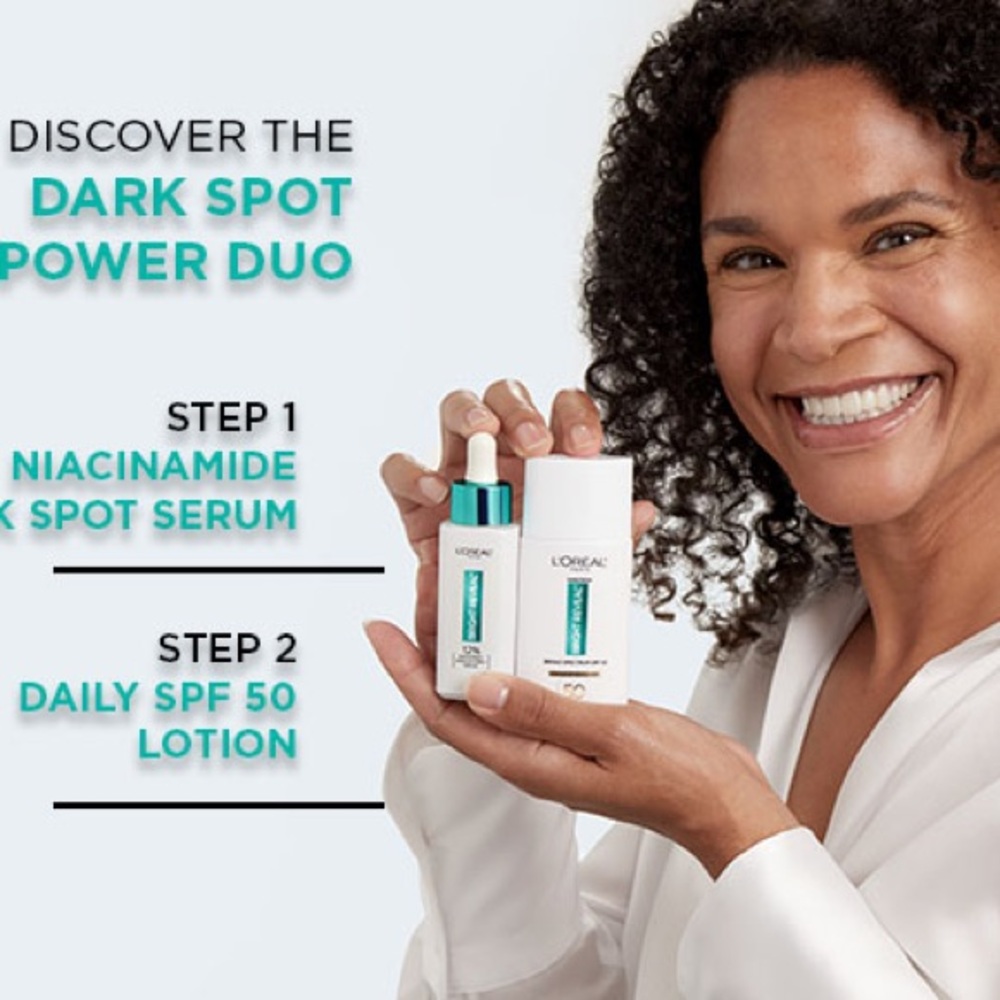 L’Oréal Paris Bright Reveal Dark Spot Serum & Broad Spectrum Daily SPF 50 Lotion - Picture 4 of 16